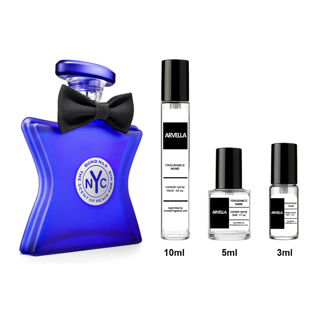 Bond No. 9 Scent of Peace For Him Sample 3ml Spray - Arvella Fragrance
